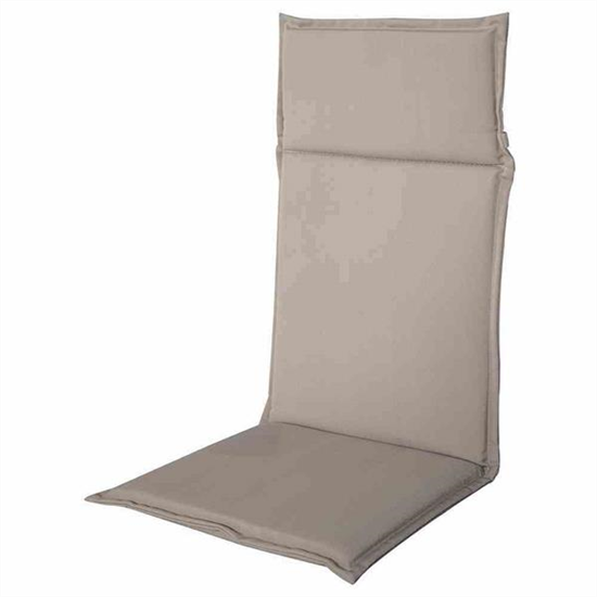 Sun Garden Auflage Hochlehner Esdo 121 x 47 x 4 cm taupe