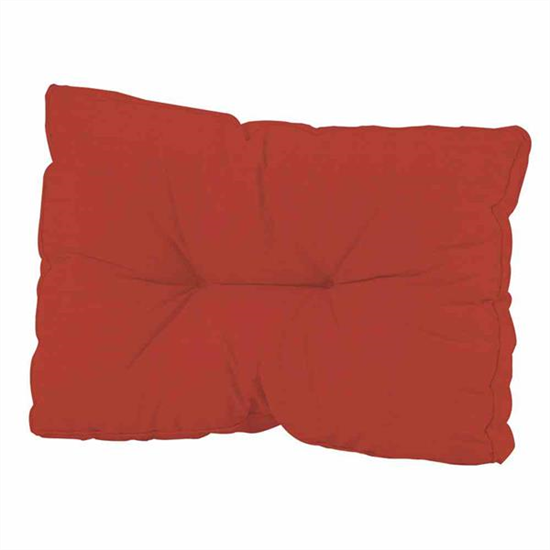 Madison Palettenrückenkissen Basic 60x43 cm rot