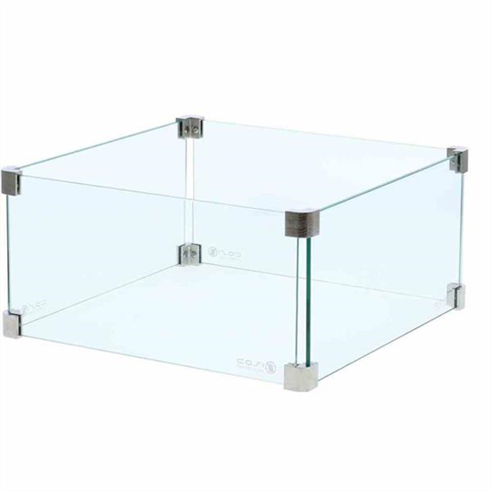 Cosi Glasaufsatz-Set M für Cosicube 70, 45 x 45 x 20 cm