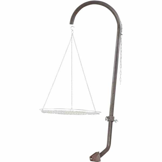 Siena Garden Grillgalgen 75x130x77 cm anthrazit Metall 