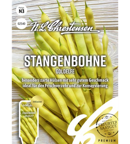 Stangenbohnensamen 'Goldelfe'