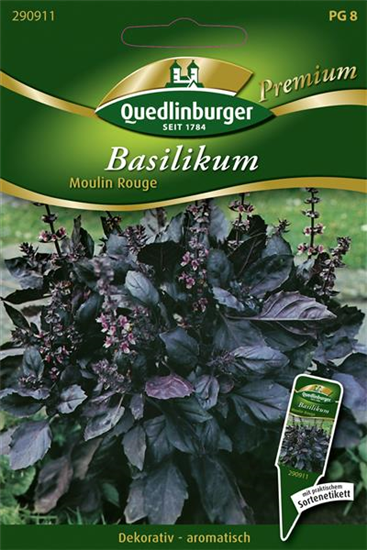 Basilikumsamen 'Moulin Rouge'