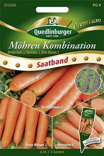 Möhren Kombination-Samen