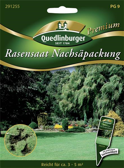 Nachsäpackung Rasen