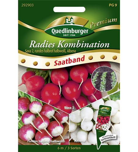 Radieschen-Kombination-Samen