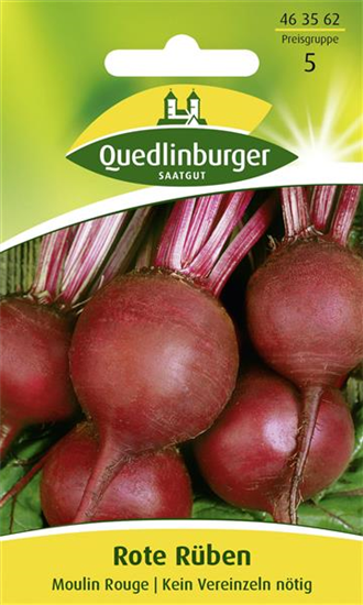 Rote Beete-Samen 'Moulin Rouge'