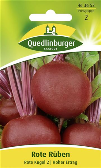 Rote Beete-Samen 'Rote Kugel 2'