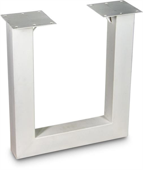TINGO LIVING Untergestelle U-Form Set 100x100 Stahl weiss TINGO LIVING Untergestelle U-Form Set 100x100 Stahl weiss