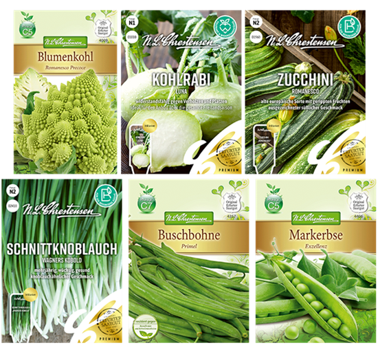 Saatgut Set 'Gemüsepfanne'