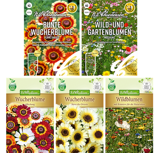Saatgut Set 'Wild und Wucher' 