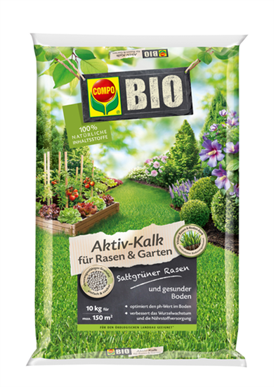 Compo BIO Aktiv-Kalk für Rasen & Garten 