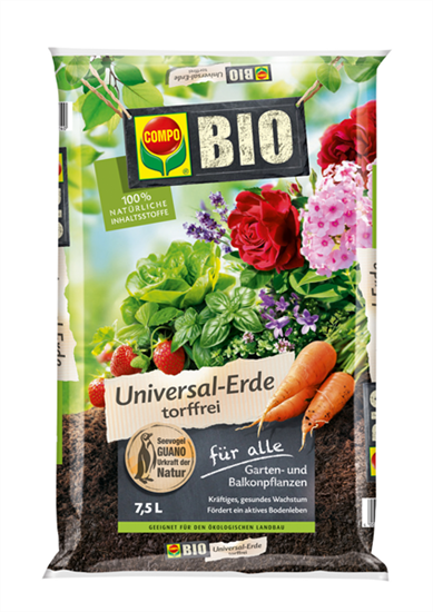 Compo BIO Universal-Erde torffrei 
