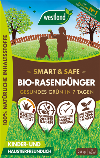 Westland Bio Rasendünger Smart & Safe