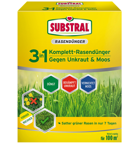 Substral 3in1 Komplettrasendünger