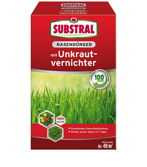 Substral Rasen-Dünger mit Unkrautvernichter