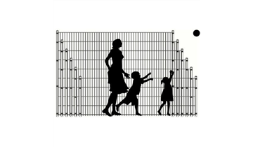 Komplett-Set inkl. Zaunpfosten Komplett-Set inkl. Zaunpfosten