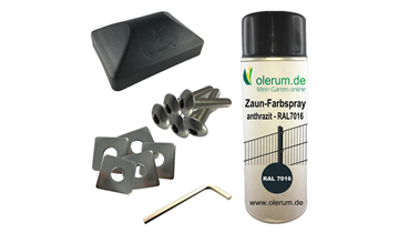 Komplett-Set inkl. Zaunpfosten Komplett-Set inkl. Zaunpfosten