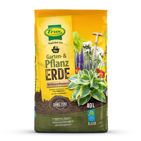 frux Bio Garten- & Pflanzerde – torffrei