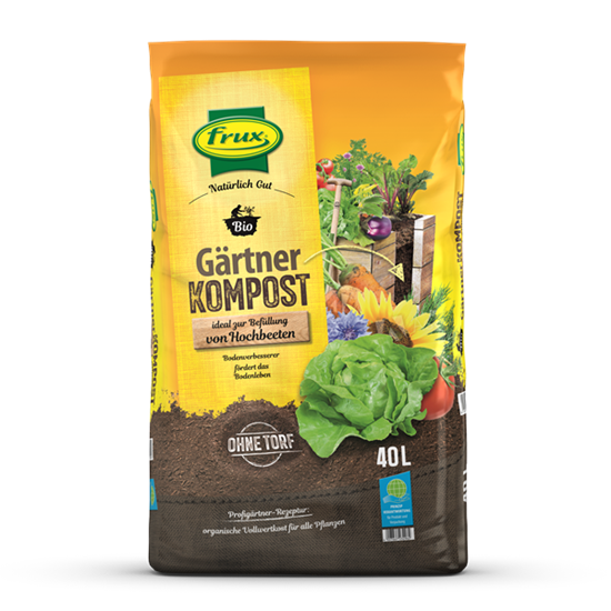 frux Bio Gärtner-Kompost – Bodenverbesserer