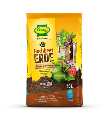 frux Bio Hochbeeterde – Urban Gardening