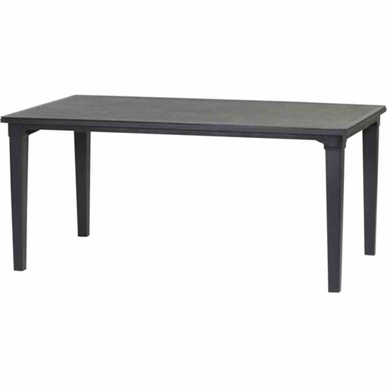 Futura Lofttisch 165x95 gr. Vollkunststoff graphit