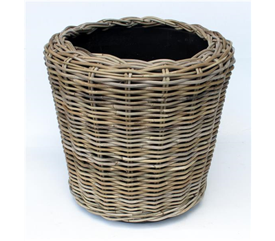 Drypot Rattan Grau D45H47cm