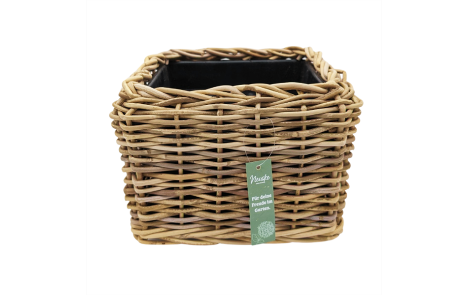 Drypot Rattan Blond 31X31H24cm