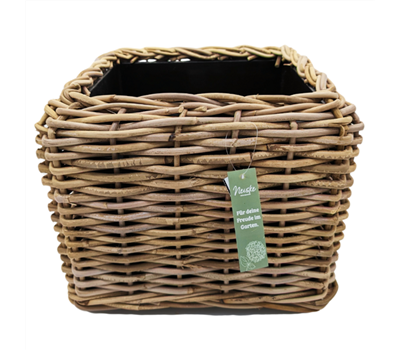 Drypot Rattan Blond 38X38H30cm