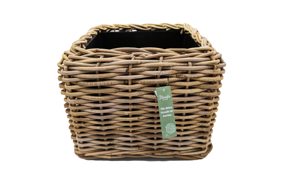 Drypot Rattan Blond 38X38H30cm