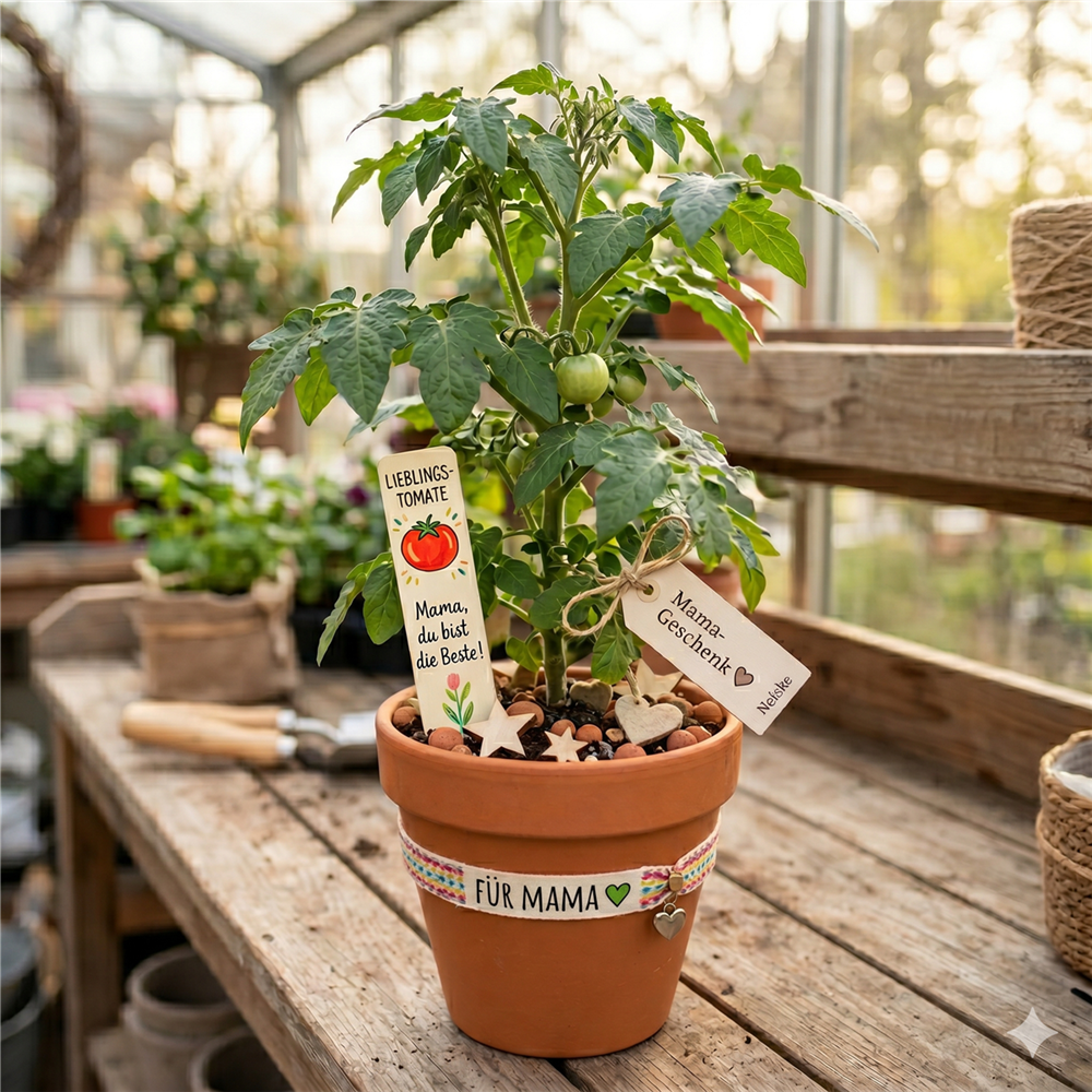 🌸🍅 Blum-ate zum Muttertag: Tomatenpflanzen selber topfen