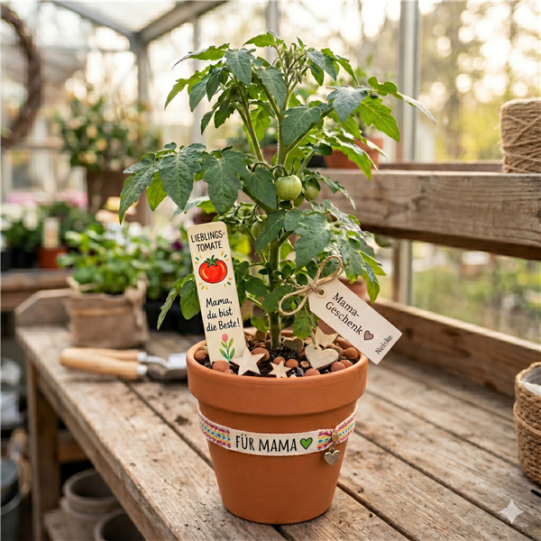 🌸🍅 Blum-ate zum Muttertag: Tomatenpflanzen selber topfen