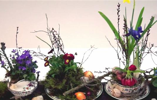 Frühlings-Upcycling im Shabby-Chic Frühlings-Upcycling im Shabby-Chic